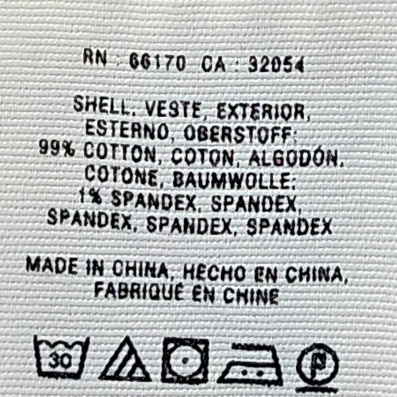 Anthropologie Pilcro Letterpresss Light Wash Pin Striped Denim Jacket Women’s XS - Picture 6 of 8